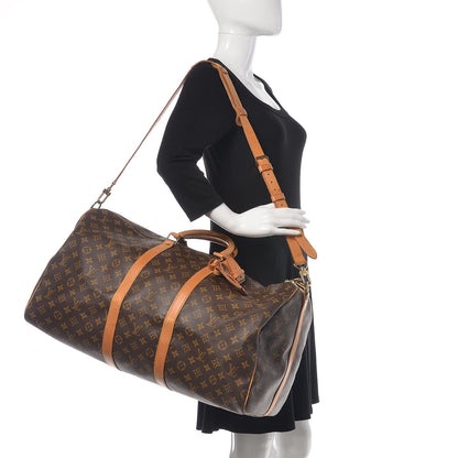 Louis Vuitton Monogram Keepall Bandouliere 55 2 of 19