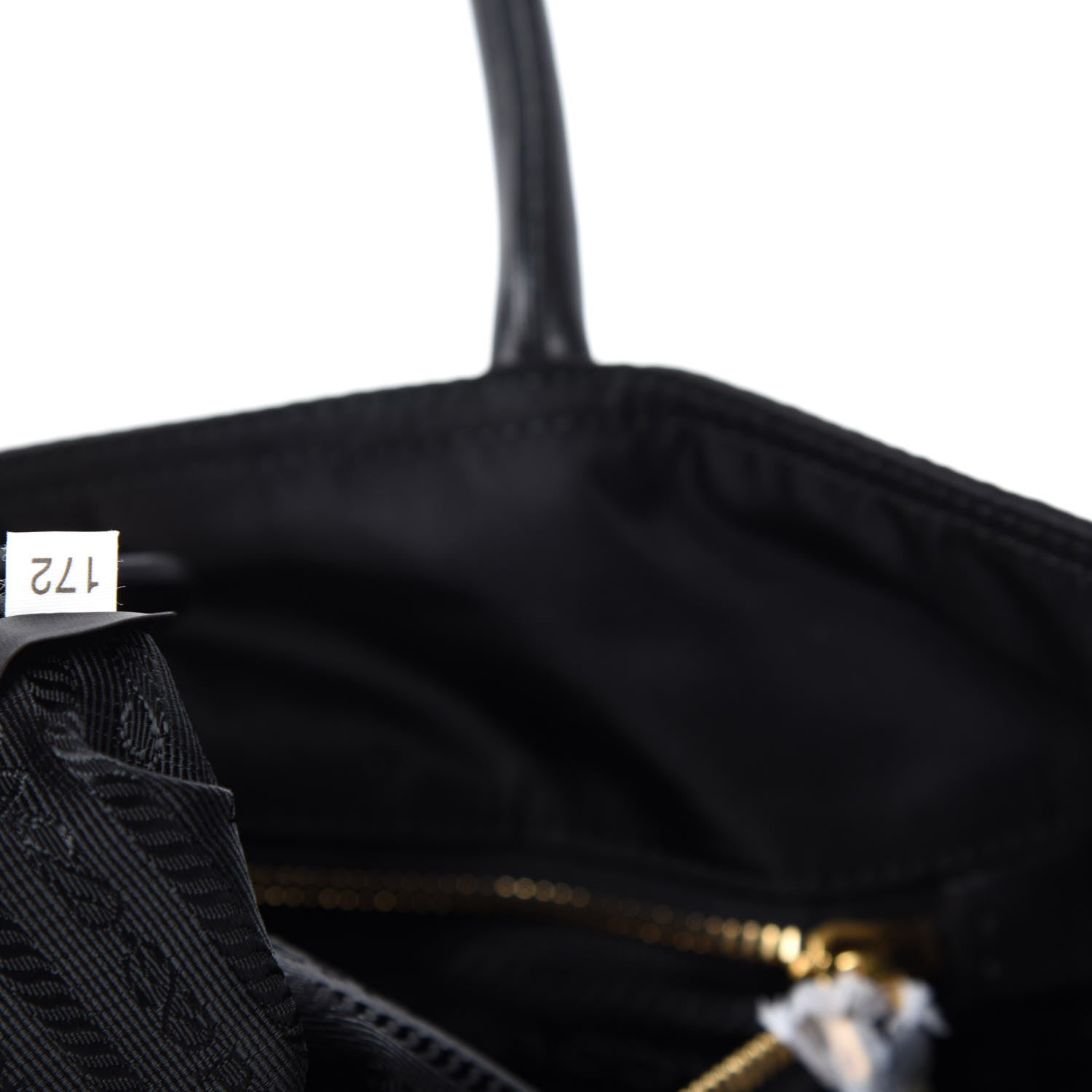Prada Tessuto Nylon Tote Black 10 of 11