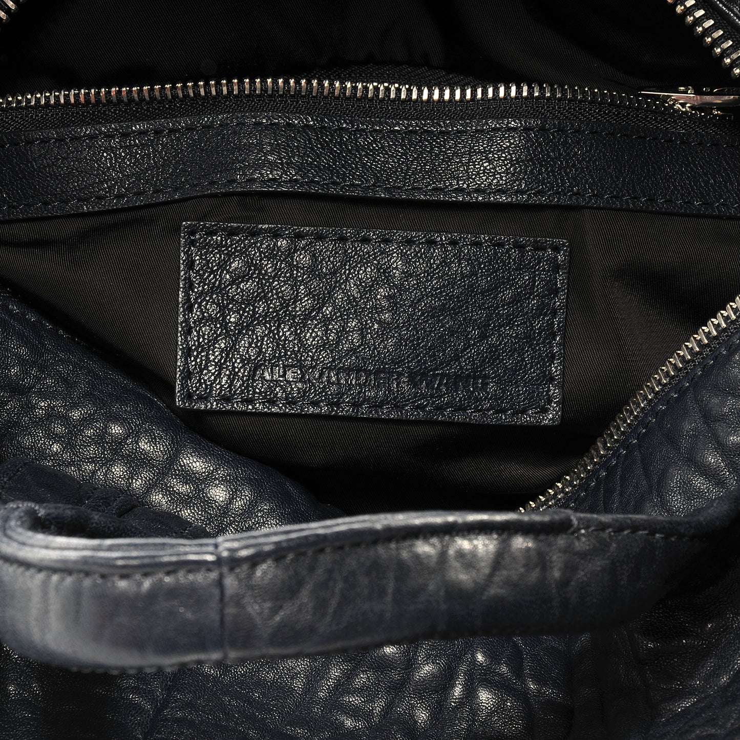 Leather Rocco Navy