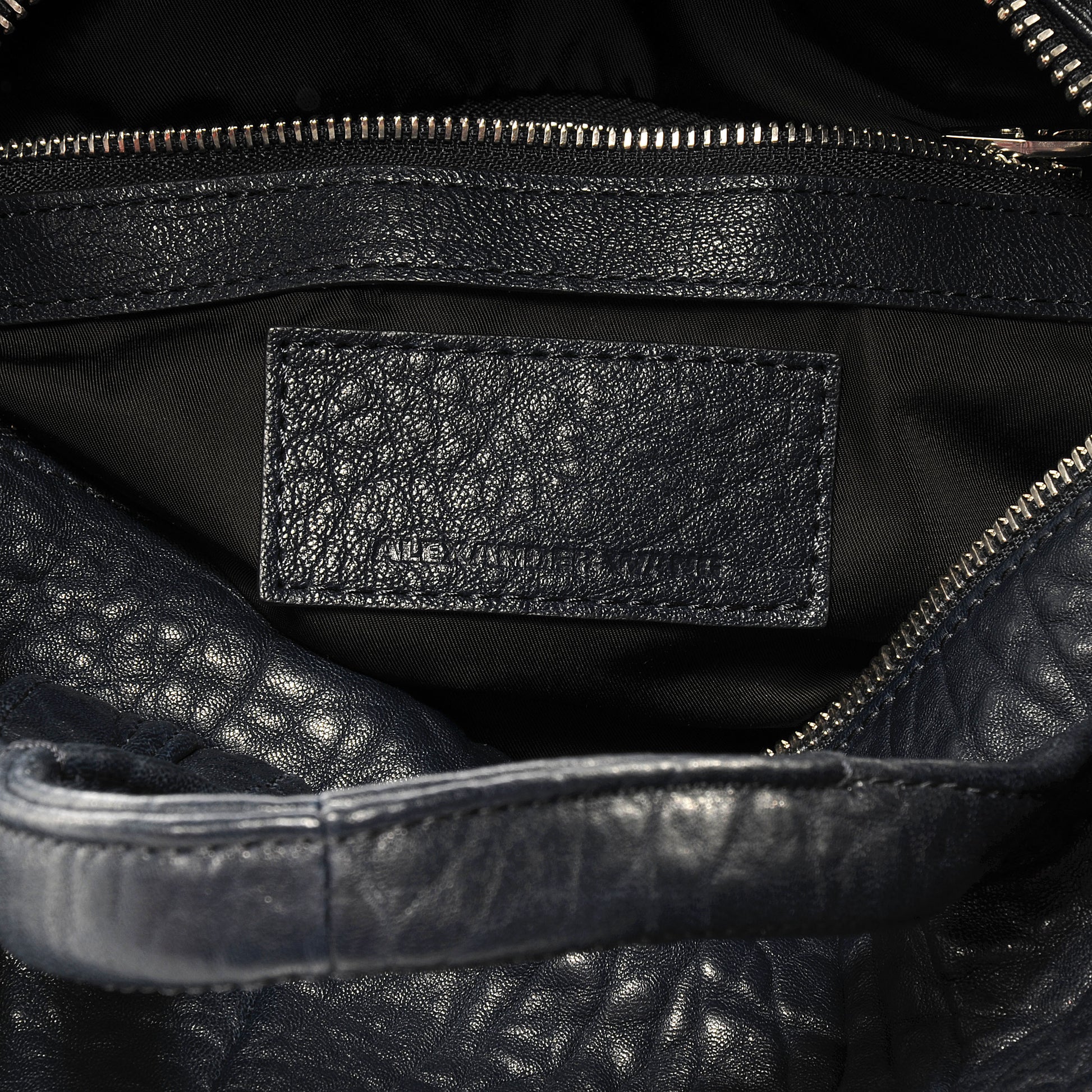 Alexander Wang Leather Rocco Navy 5 of 6