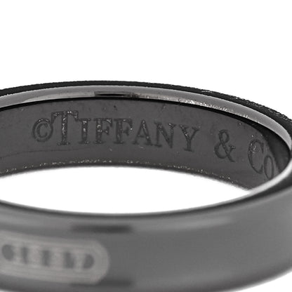 Tiffany Titanium 1837 Narrow Band Ring 52 6 4 of 5