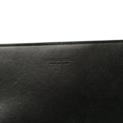 Bottega Veneta Nappa Intrecciato Flap Pouch Black 12 of 12