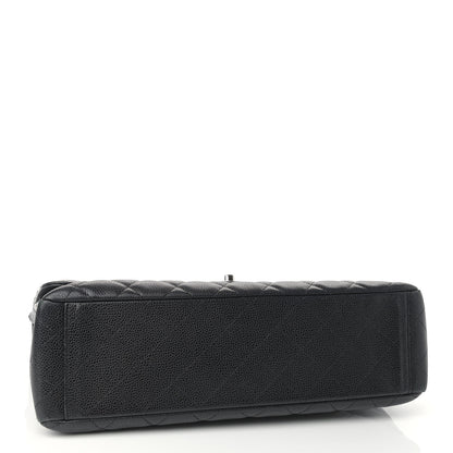 Chanel Caviar Quilted Maxi Single Flap Black 4 of 10