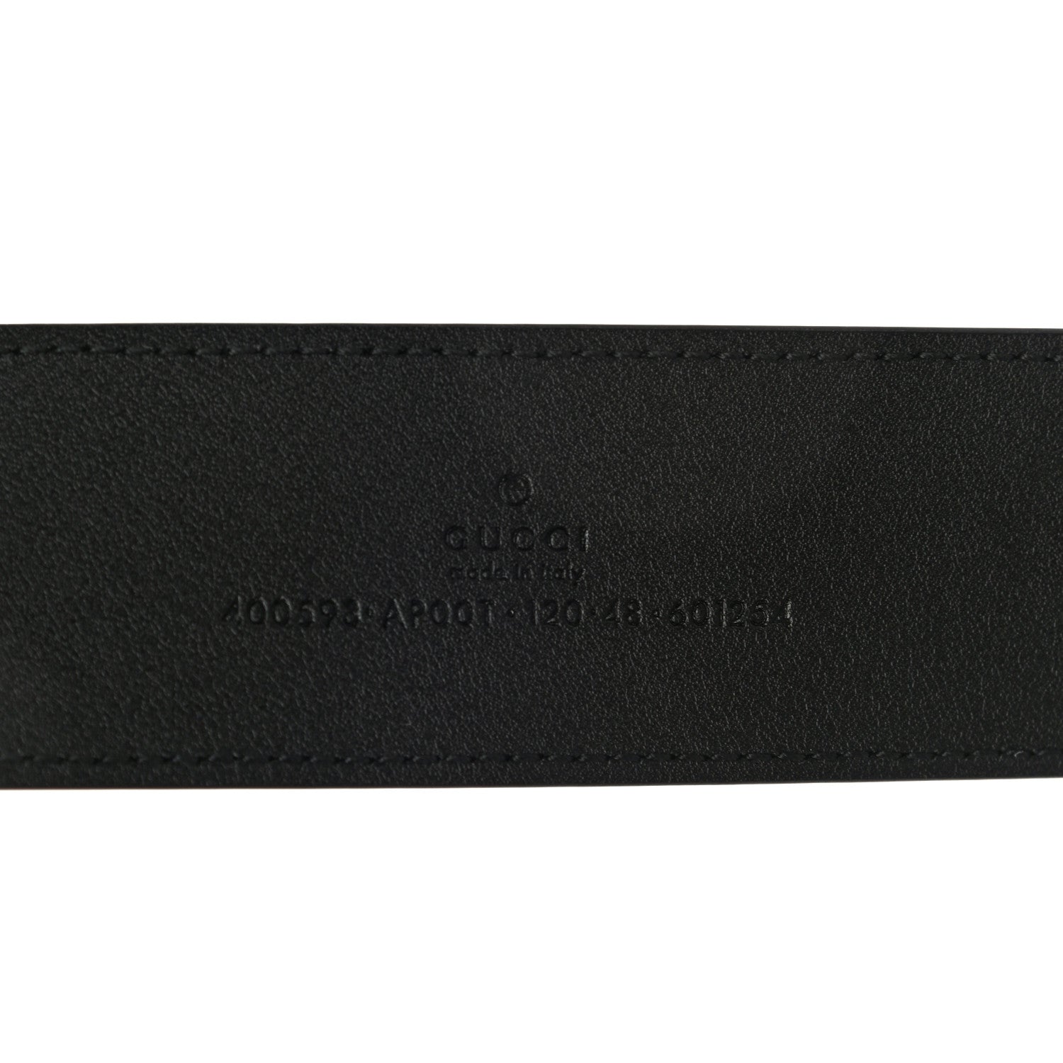 Gucci Calfskin Double G 40mm Belt 120 48 Black 4 of 8