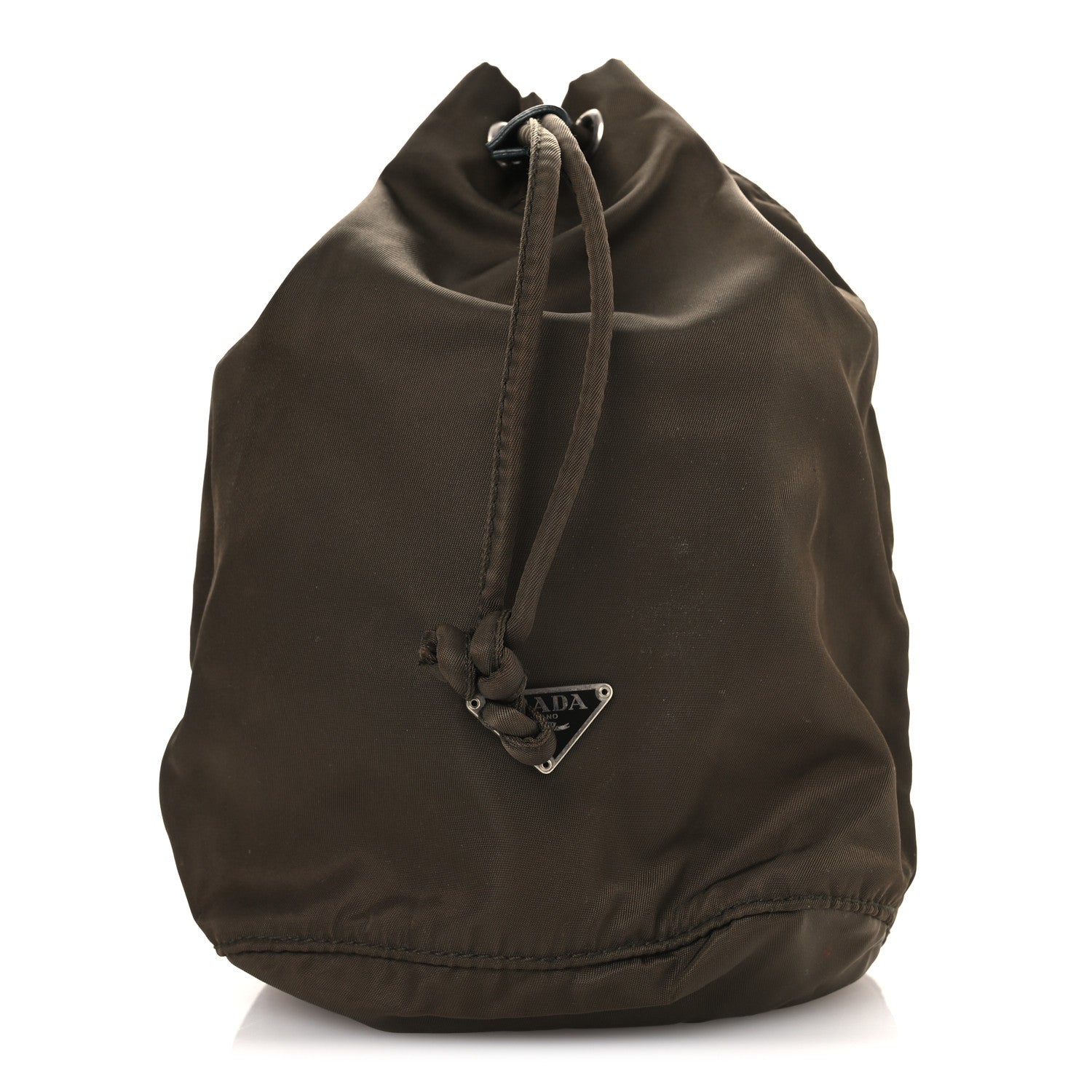 Prada Nylon Vela Drawstring Pouch Corinto 1 of 11