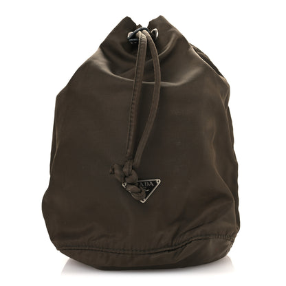 Prada Nylon Vela Drawstring Pouch Corinto 1 of 11