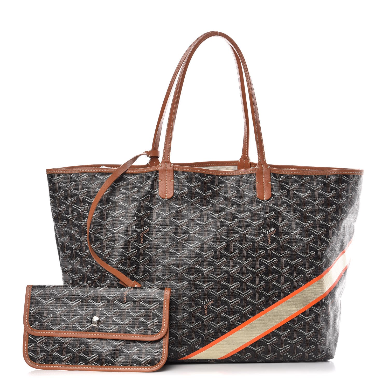 Goyard Goyardine Saint Louis PM Black Gold 1 of 13