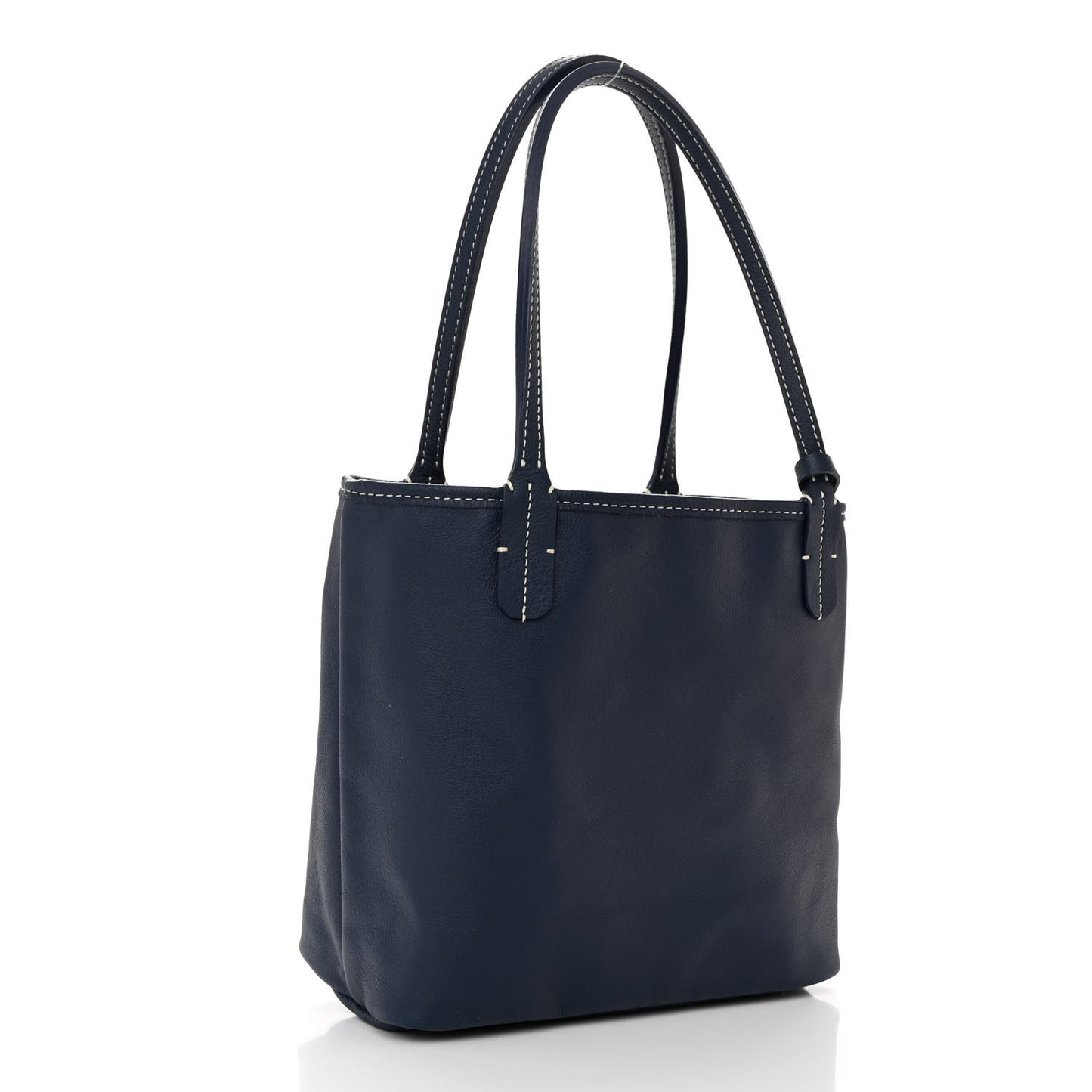 Goyardine Reversible Mini Anjou Navy