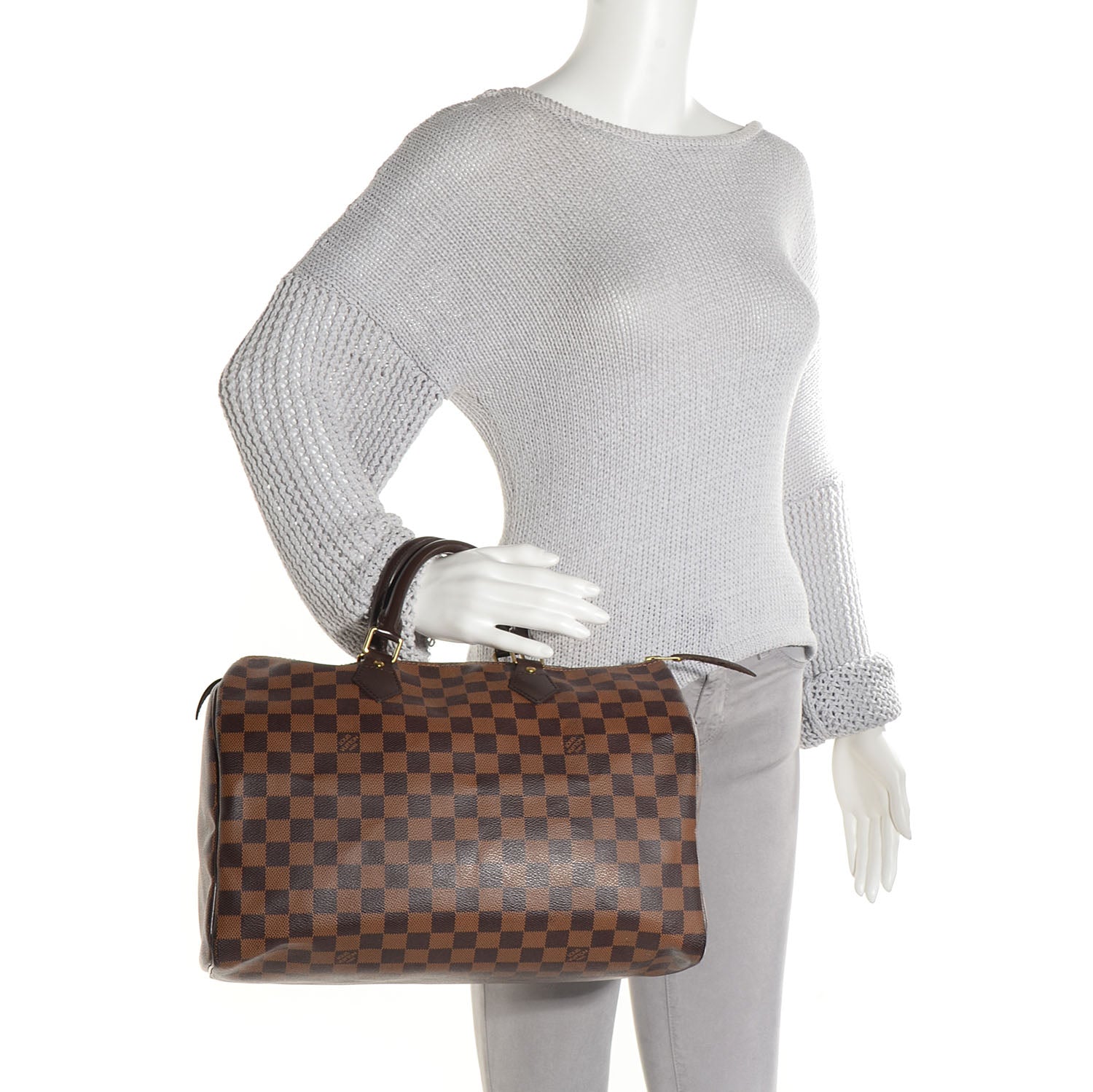 Louis Vuitton Damier Ebene Speedy 35 2 of 7