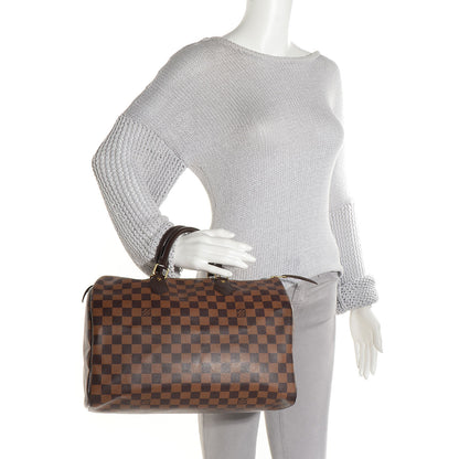 Louis Vuitton Damier Ebene Speedy 35 2 of 7