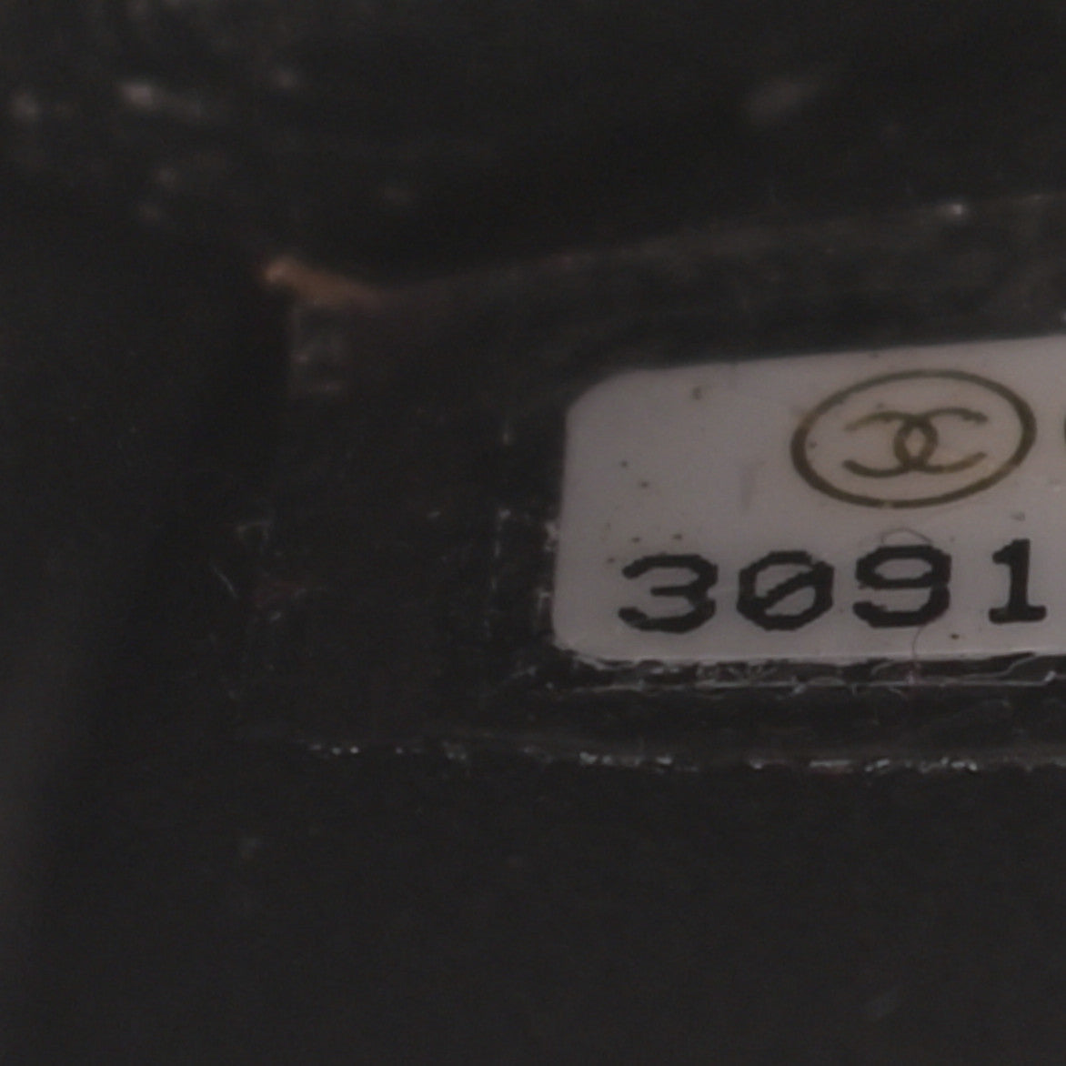 Lambskin Quilted Mini Coco Charms Rectangular Flap Black