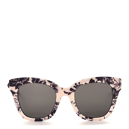 Gucci Acetate Herbarium Print Square Frame Sunglasses GG0029S White 2 of 7