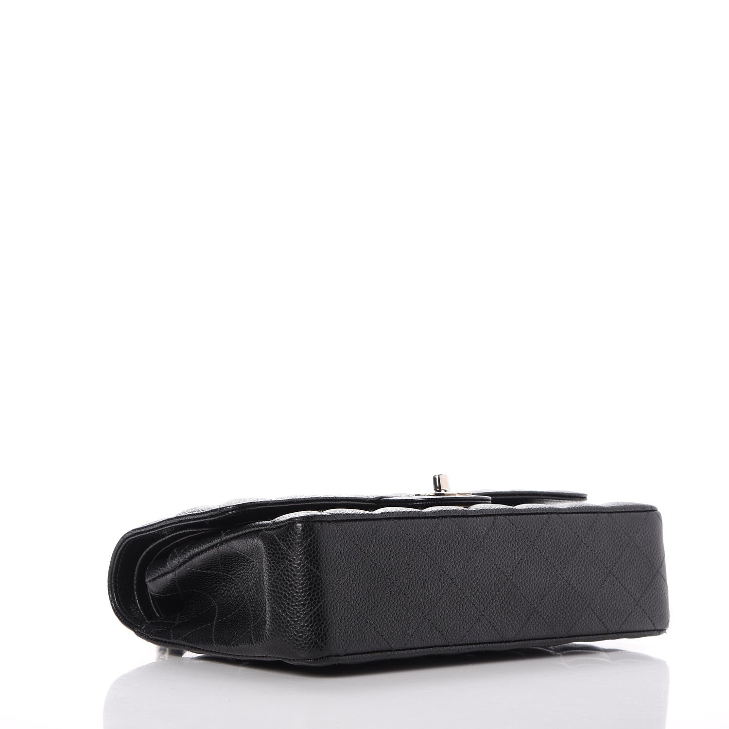 Chanel Caviar Quilted Medium Double Flap Black 5 of 13