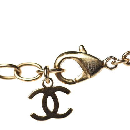 Chanel Crystal CC Choker Necklace Gold 5 of 6
