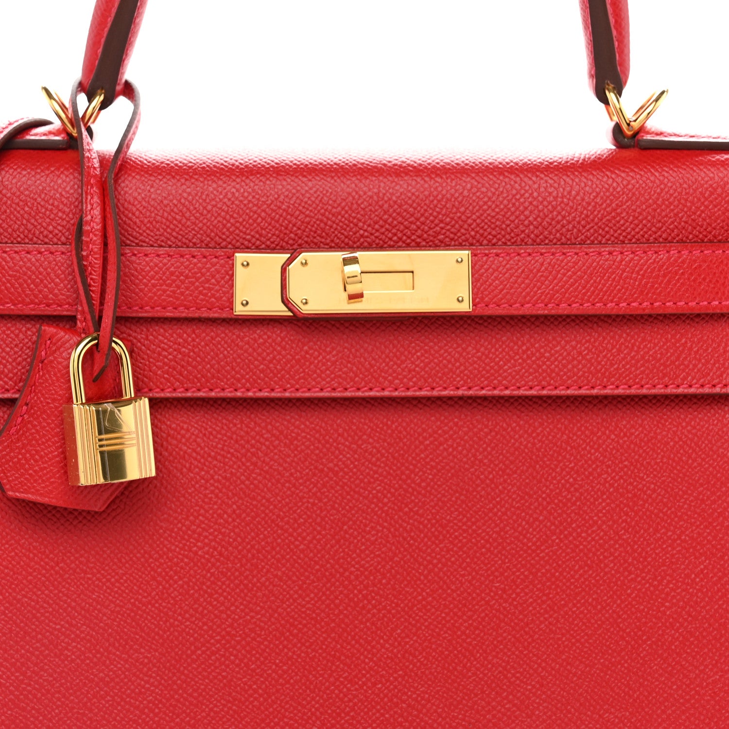 Hermes Epsom Kelly Sellier 28 Rouge Casaque 7 of 10