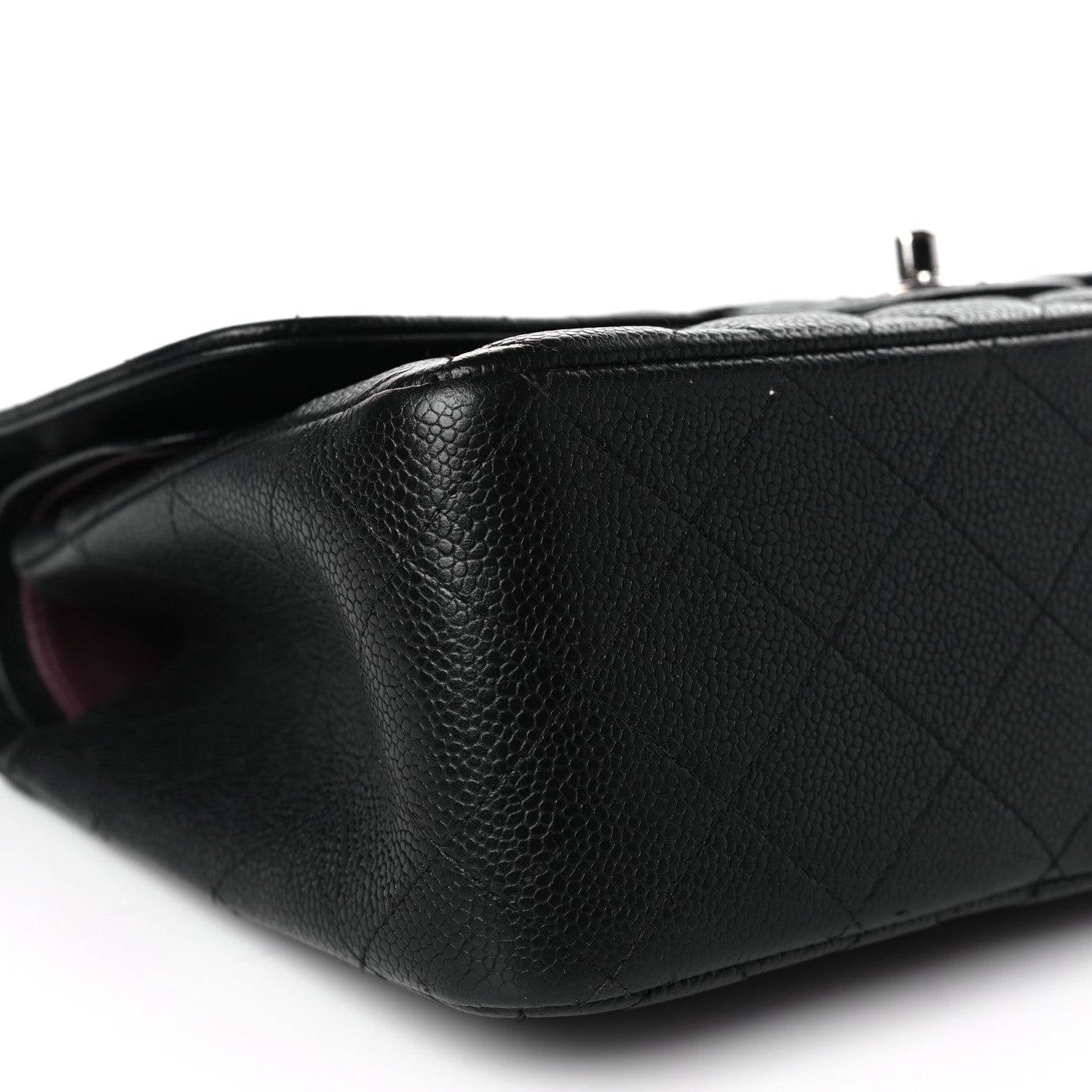 Chanel Caviar Quilted Jumbo Double Flap Black 8 of 9
