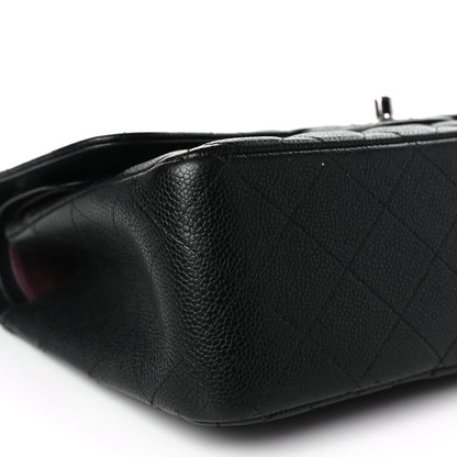 Chanel Caviar Quilted Jumbo Double Flap Black 8 of 9