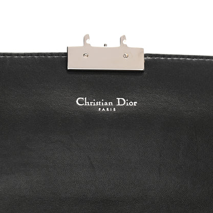 Christian Dior Lambskin Cannage Miss Dior Promenade Pouch Black 9 of 13