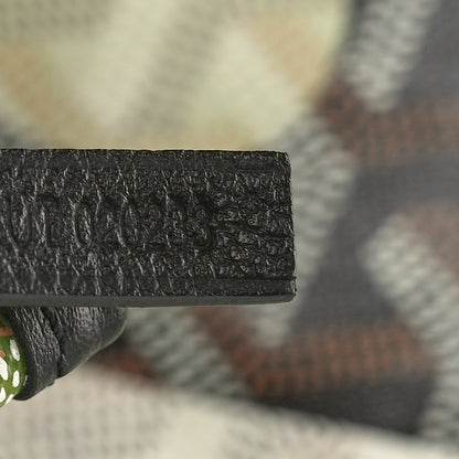 Goyard Goyardine Saint Louis Lettres Camouflage PM Black Green 8 of 11