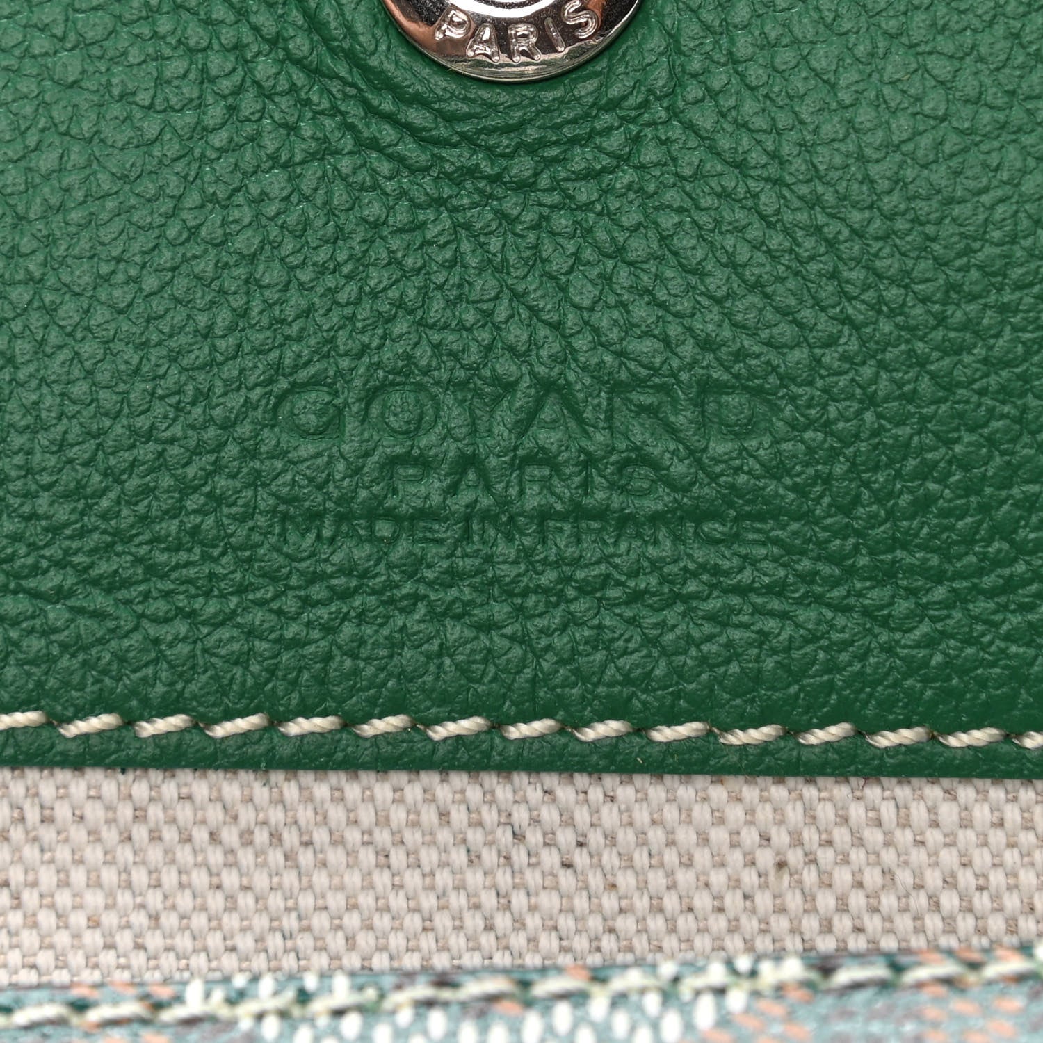 Goyard Goyardine Saint Louis PM Green 7 of 11