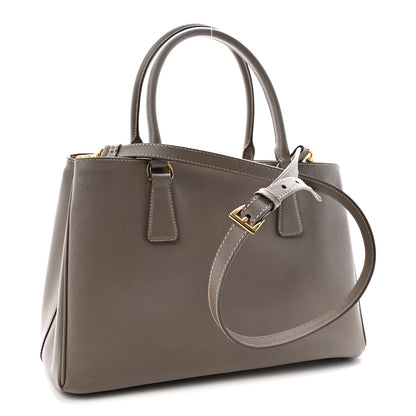 Prada Saffiano Lux Medium Tote Argilla 3 of 14