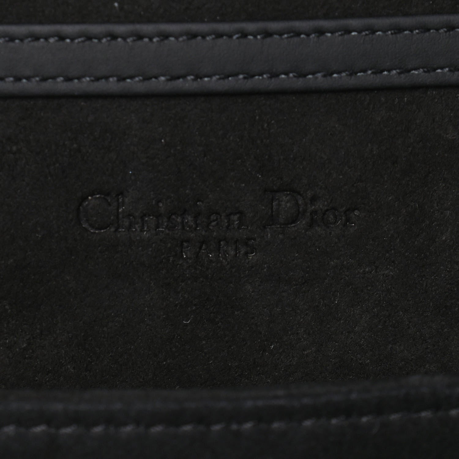 Christian Dior Ultra Matte Calfskin Studded Vertical Diorama Black 5 of 9