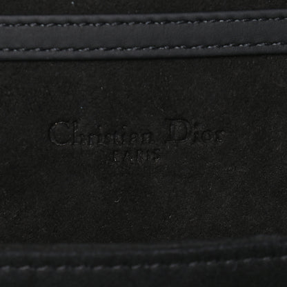 Christian Dior Ultra Matte Calfskin Studded Vertical Diorama Black 5 of 9