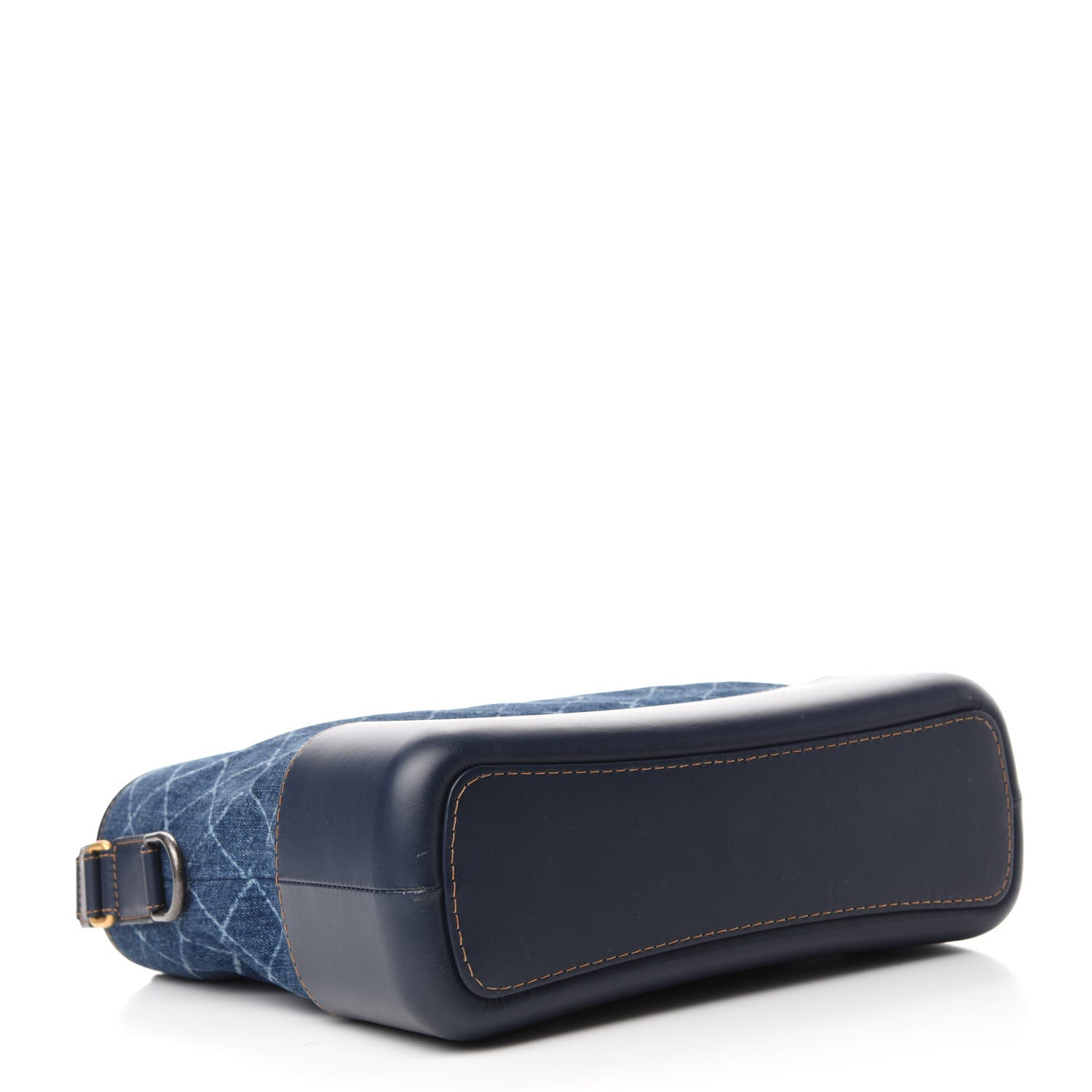 Chanel Denim Calfskin Medium Gabrielle Hobo Blue 4 of 11