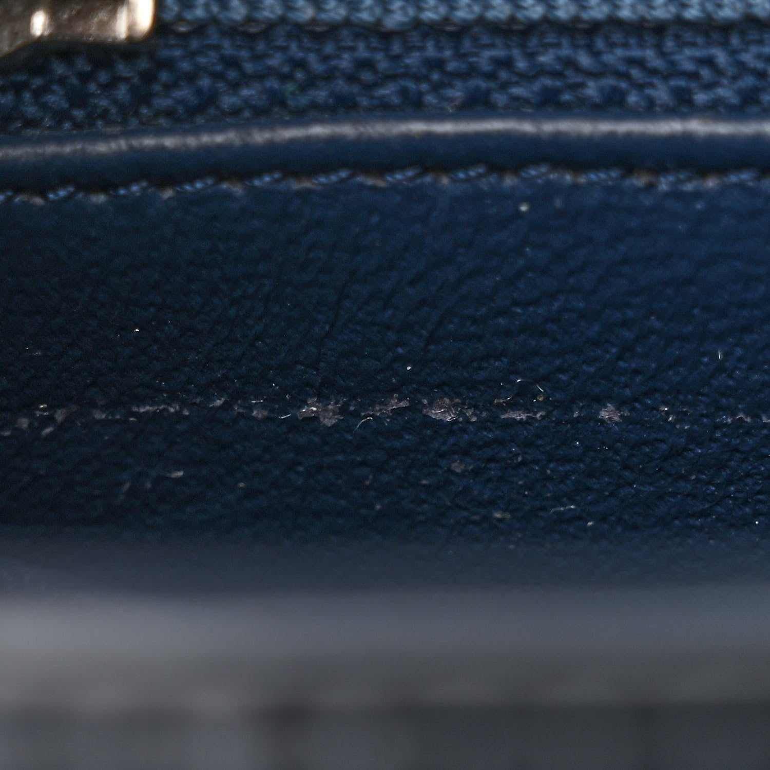 Chanel Patent Calfskin Quilted Mini Rectangular Flap Navy Blue 11 of 11