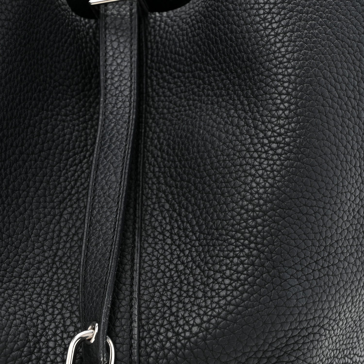 Hermes Taurillon Clemence Picotin Lock 22 MM Black 8 of 14