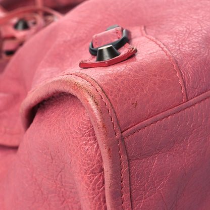 Balenciaga Agneau Classic Hardware City Rose Bombon Raspberry 9 of 12