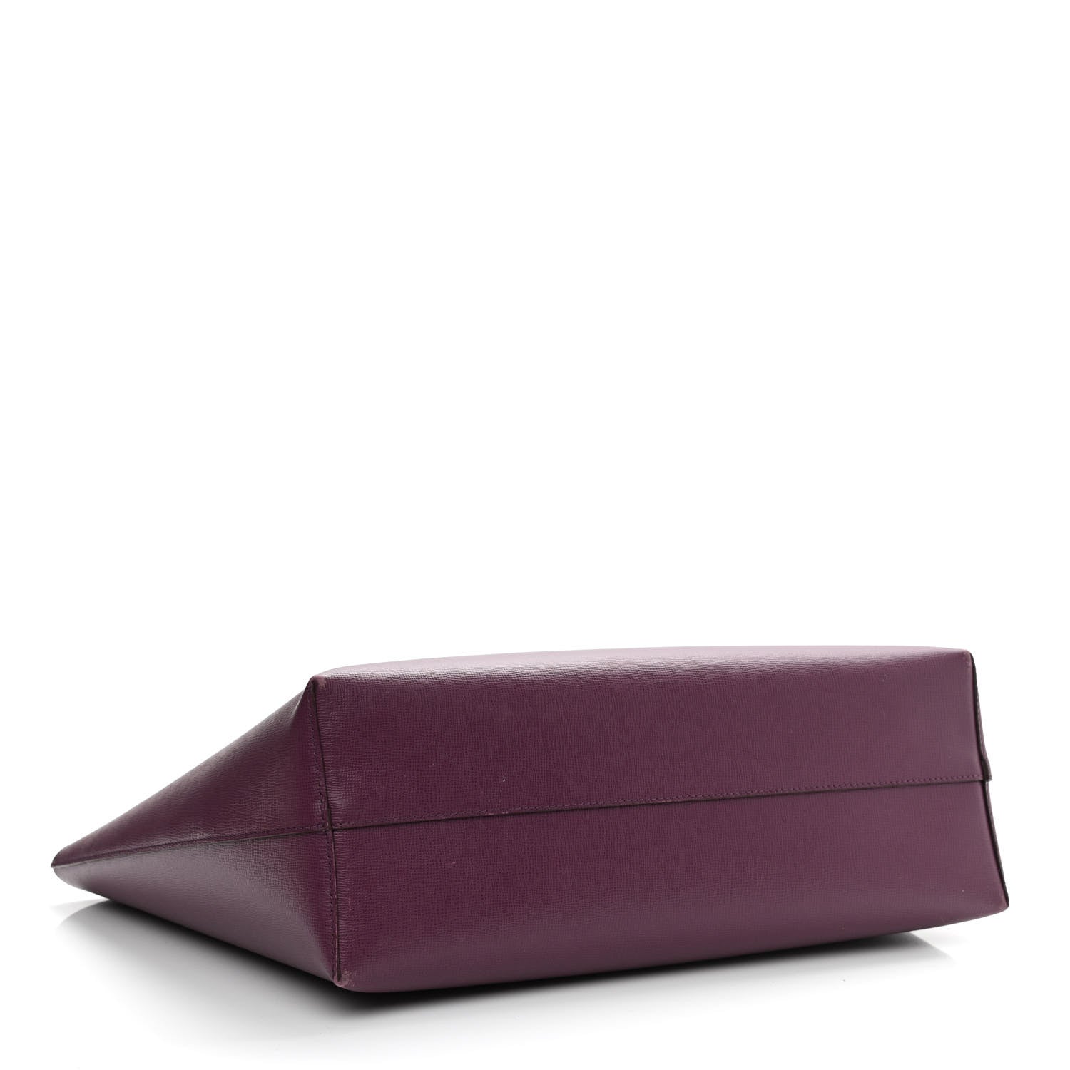 Tom Ford Grained Calfskin Small T Tote Bordeaux 4 of 13