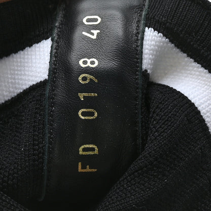 Louis Vuitton Monogram Stretch Fabric Aftergame Sneaker Boots 40 Black 7 of 8