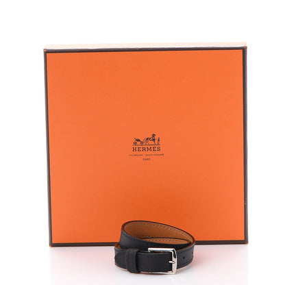 Hermes Chamonix Etriviere Double Tour Bracelet XS Black 6 of 6