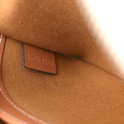 Celine Triomphe Canvas Medium Messenger Bag Tan Ecru 7 of 10