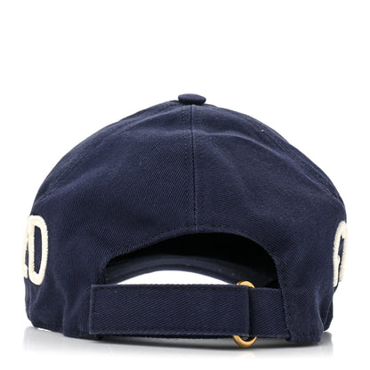 Gucci Cotton Loved Gucci Baseball Hat M Navy 4 of 10