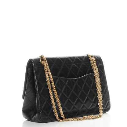 Chanel Aged Calfskin Quilted 2.55 Reissue 227 Flap Black 3 of 7