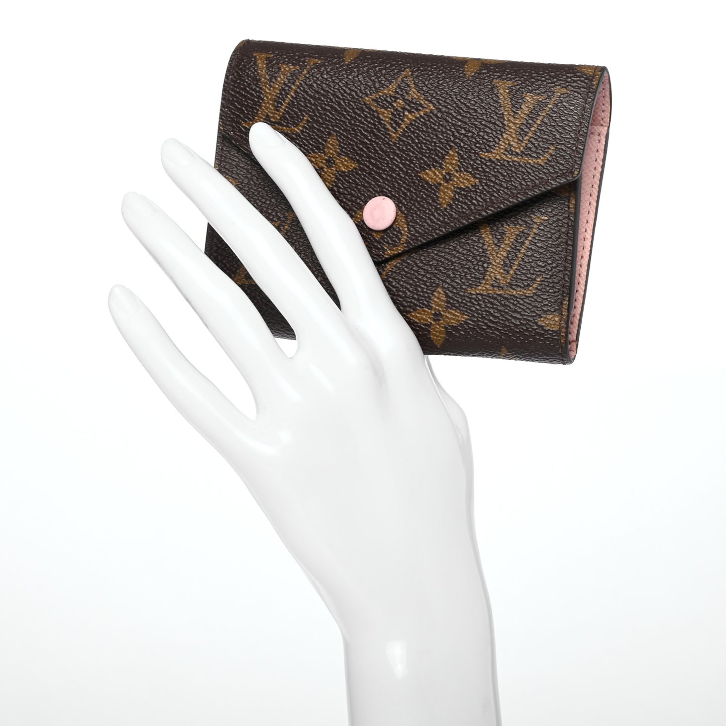 Monogram Victorine Wallet Rose Ballerine