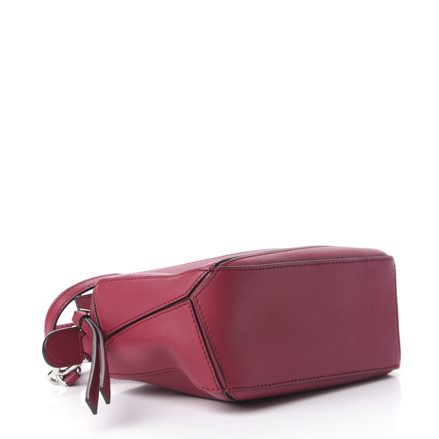 Loewe Calfskin Mini Puzzle Bag Raspberry 3 of 10