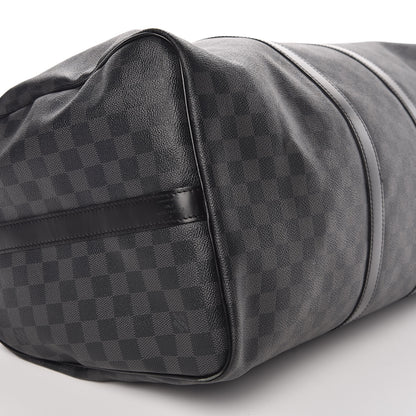 Louis Vuitton Damier Graphite Keepall Bandouliere 55 5 of 13