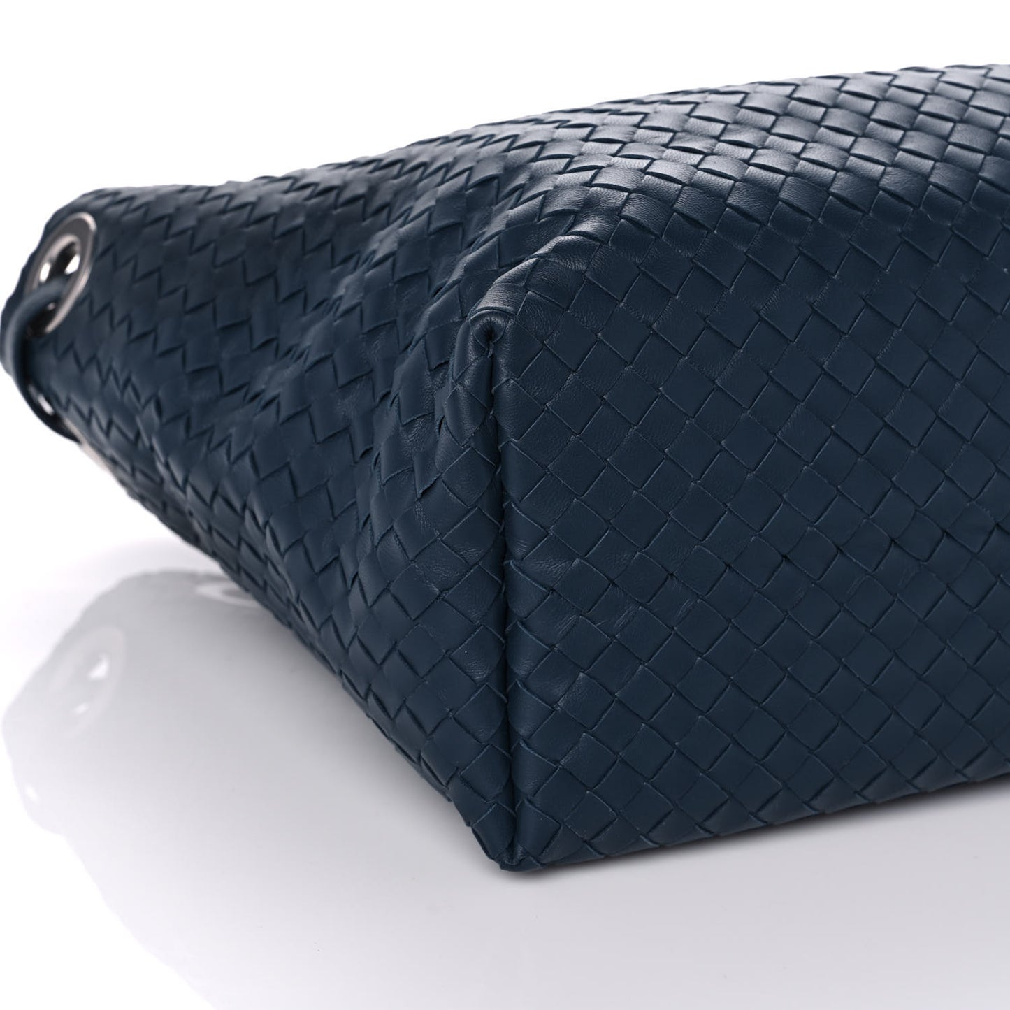 Nappa Intrecciato Bella Tote Navy