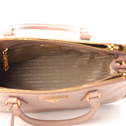 Prada Saffiano Small Galleria Double Zip Tote Cammeo 5 of 9