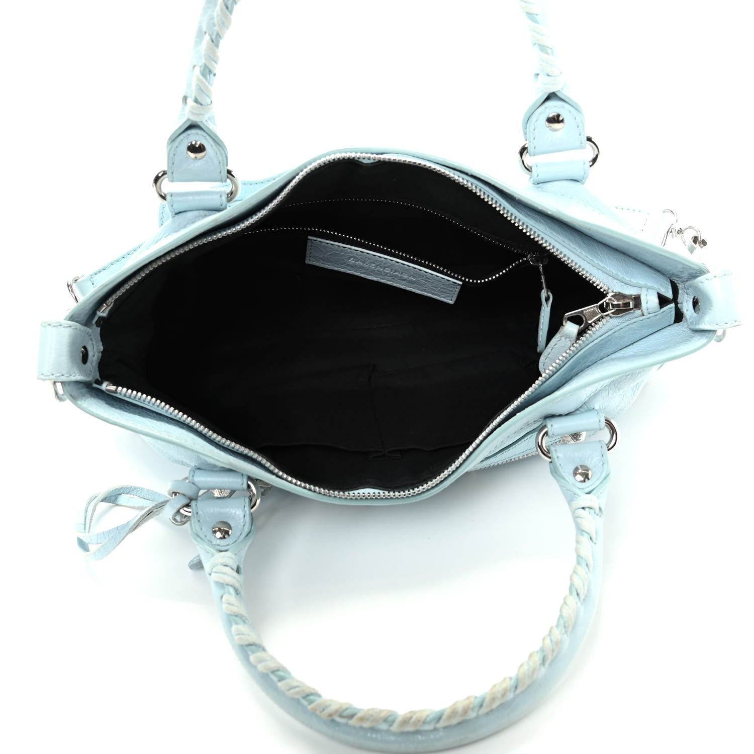 Balenciaga Agneau Giant 12 Silver Hardware First Bleu Dragee 5 of 9