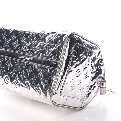 Louis Vuitton Monogram Miroir Speedy 30 Silver 6 of 20