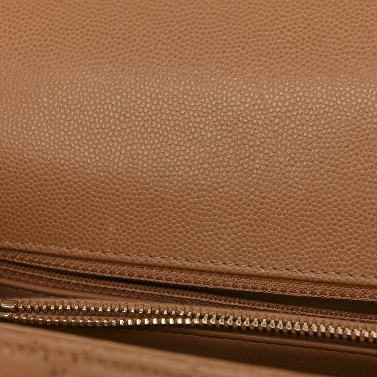 Chanel Caviar Quilted Small Coco Chain Handle Flap Brown 12 of 16