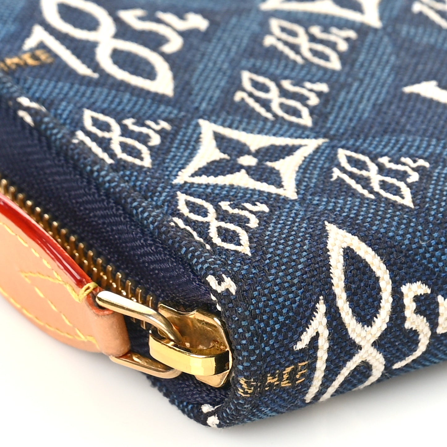 Jacquard Since 1854 Zippy Wallet Blue