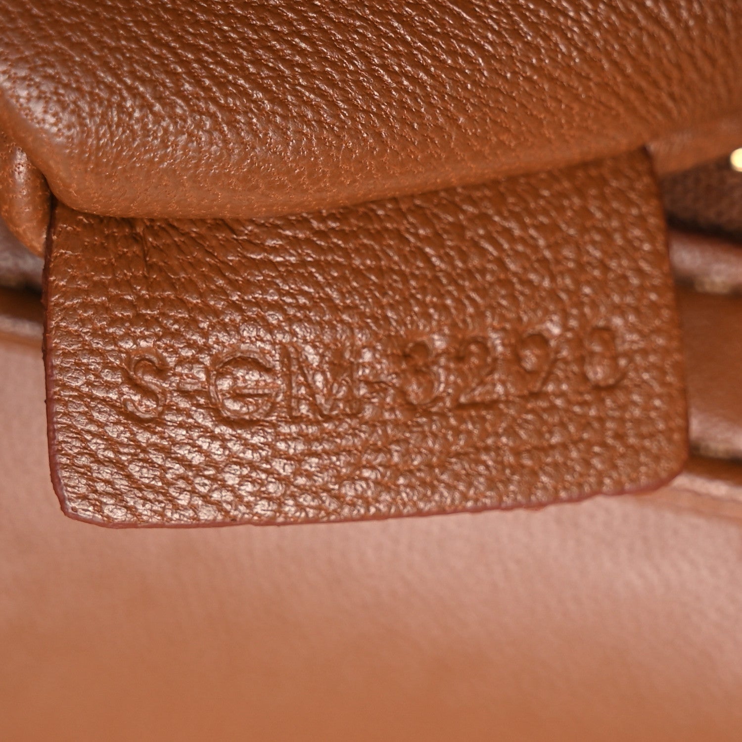 Celine Textile Natural Calfskin Teen Triomphe White Tan 10 of 16