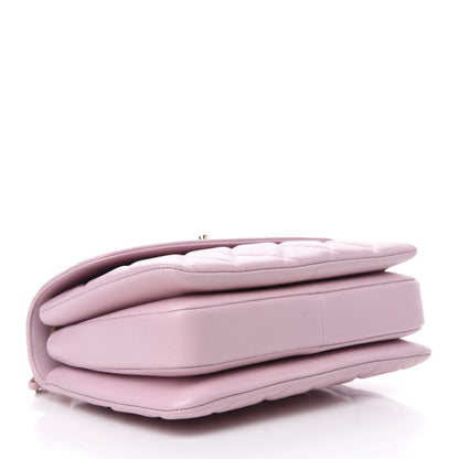 Chanel Lambskin Quilted Small Trendy CC Flap Dual Handle Bag Light Pink 4 of 11