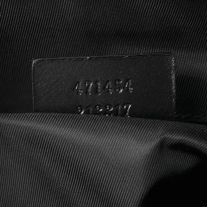 Gucci GG Supreme Monogram Web Messenger Bag Black 7 of 7