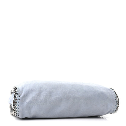 Stella McCartney Shaggy Deer Falabella Fold Over Tote Ice Blue 3 of 9